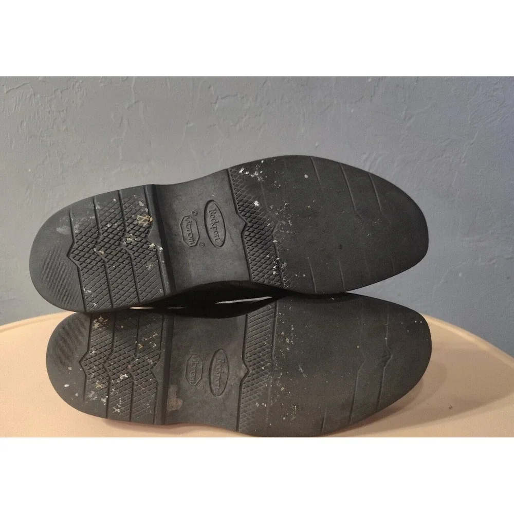 Dressports by Rockport Loafers Men's Size‎ 12 Black Leather Lace Up Oxford Shoes